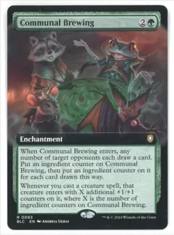 MtG BLC Communal Brewing #63 Extended Art - Image 1