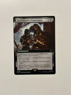 Black Market Connections (Extended Art) [Assassin's Creed] Near Mint NM MTG #161 - Image 1