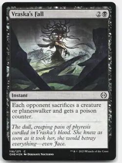 Vraska's Fall *Foil* ONE 116 NM - Image 1
