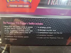 Pokemon TCG Trainer's Toolkit 2025 & 3x Shrouded Fable Booster Bundles! - Image 4