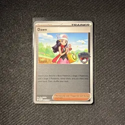 Dawn Regional STAFF Promo Phantasmal Flames 087 Pokemon NM - Image 1