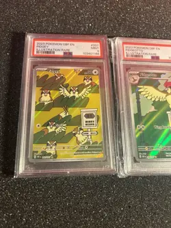 2023 POKEMON OBF EN PSA 9 Set - Pidgey, Pidgeotto, Pigeot ex - Image 4