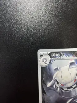 Pokemon Steelix Illustration Rare Full Art 150/132 Me01 Mega Evolution Holo - Image 3