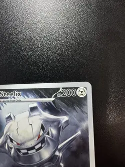 Pokemon Steelix Illustration Rare Full Art 150/132 Me01 Mega Evolution Holo - Image 4