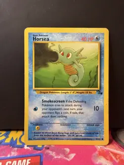 Fossil Pokemon TCG Horsea - Image 1