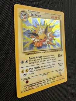 1999 Pokemon Jungle Jolteon 4/64 Holo Rare Unlimited Raw WOTC - Image 2