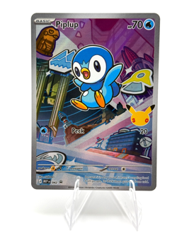 Pokemon Piplup Promo Mega Evolution Promos 042 Holo - Image 1