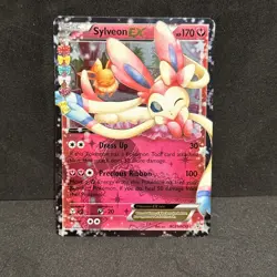 Pokemon Sylveon EX Ultra Rare RC21/RC32 Generations Radiant Collection Holo NM - Image 2