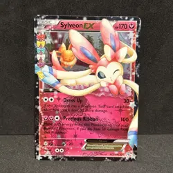 Pokemon Sylveon EX Ultra Rare RC21/RC32 Generations Radiant Collection Holo NM - Image 3