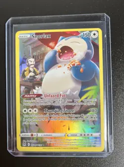 Pokemon TCG Snorlax Full Art Holo Ultra Rare Lost Origin TG10/TG30 - Image 1