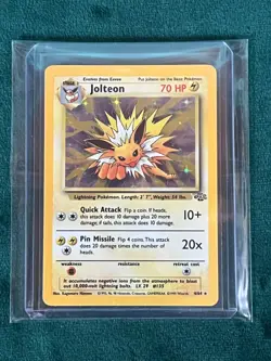 Jolteon Holo #4/64 – 1999 Pokemon Jungle Set - Image 3