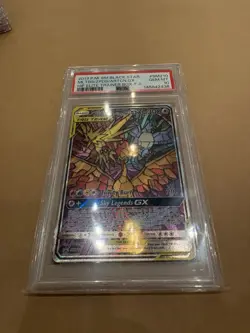 Pokemon TCG Moltres Zapdos Articuno GX SM210 Hidden Fates Promo PSA 10 - Image 2