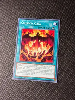 Crimson Gaia SDCK-EN026 Common 1st Edition YuGiOh Card NM - Image 2