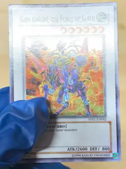 MP Yugioh Gaia Knight, the Force of Earth 5DS1-EN042 1st Super 5D - Image 3