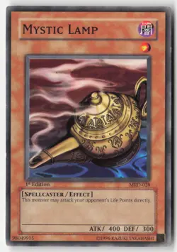 Yugioh - Mystic Lamp MRD-028 1st Edition - Metal Raiders - Image 1