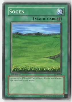 Yugioh - Sogen LOB-049 1st Edition - The Legend of Blue Eyes White Dragon - Image 1