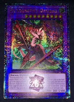 Yugioh Fiendsmith’s Desirae RA04-EN056 Quarter Century Secret Rare NM w/Tracking - Image 1