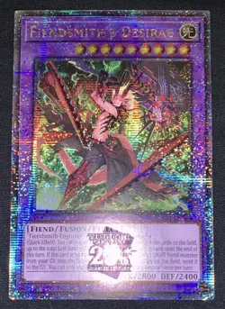 Yugioh Fiendsmith’s Desirae RA04-EN056 Quarter Century Secret Rare NM w/Tracking - Image 2