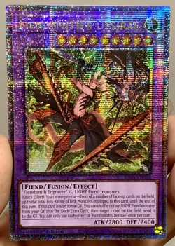 Yugioh Fiendsmith’s Desirae RA04-EN056 Quarter Century Secret Rare NM w/Tracking - Image 3