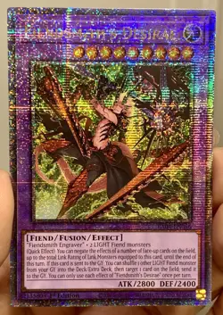 Yugioh Fiendsmith’s Desirae RA04-EN056 Quarter Century Secret Rare NM w/Tracking - Image 4