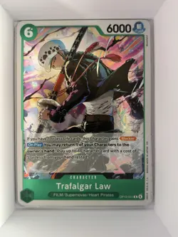 OP13-031 Trafalgar Law English R One Piece TCG Card Game - Image 1