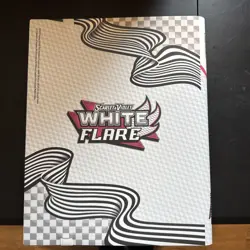 Pokemon TCG Card WHITE FLARE Binder - BINDER ONLY - Empty Holds 360 Cards - NEW - Image 2