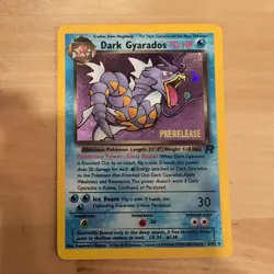 Dark Gyarados Holo Team Rocket Prerelease Pokemon Card 🔥 🔥 🔥 NM - Image 1