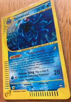 Tentacruel H26/H32 Pokemon Aquapolis Holo Card 38/147 - Image 3