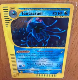 Tentacruel H26/H32 Pokemon Aquapolis Holo Card 38/147 - Image 4