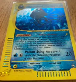 Tentacruel H26/H32 Pokemon Aquapolis Holo Card 38/147 - Image 5