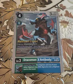 Digimon Card Game Dracomon (X Antibody) Release Foil BT21-046 - Image 1