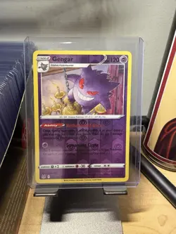 Gengar 66/196 Lost Origin Reverse Holo Rare Pokemon Card TCG 066/196 Pokemon - Image 1