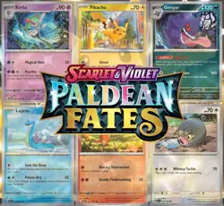 Pokemon Paldean Fates Choose Your Card! Reverse Holo, Holo, & More! - Image 1