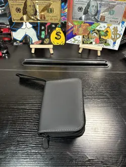 1-Pocket Card Binder Collectible Trading Card Album Single Card Holder wit-USA - Image 1