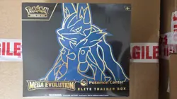 Mega Evolutions Pokemon Centre ETB [Lucario] — Factory Sealed Pokemon Cards - Image 1