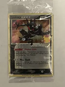 SEALED Greninja Star Pokemon SWSH144 Sword & Shield Promo Holo Card 130HP - Image 1