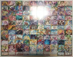 Lot of 100 Japanese Z/X Card set TCG - Image 1