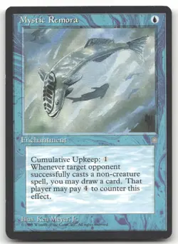 Mystic Remora #87 (NM) Ice Age ICE Magic MTG - Image 1