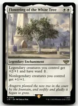 Flowering of the White Tree #15 (NM) Lord of the Rings LTR Magic MTG - Image 1