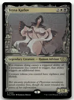 Teysa Karlov #61 (Foil) (NM) March of the Machine MUL Magic MTG - Image 1