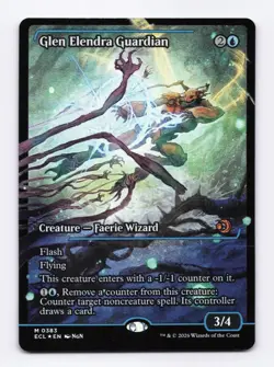 Glen Elendra Guardian (Showcase) (Foil) 0383 (M) MTG Lorwyn Eclipsed (ECL) - Image 1