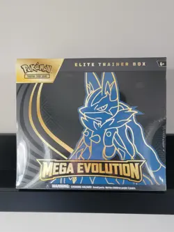New Sealed Pokemon Mega Evolution Lucario ETB - Image 1