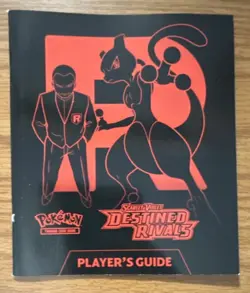Pokemon Scarlet & Violet Destined Rivals Player's Guide Mewtwo Nintendo English - Image 1