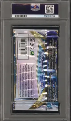 PSA 10 Gem Mint Pokemon Sword & Shield Silver Tempest Lugia Art Booster Pack - Image 2