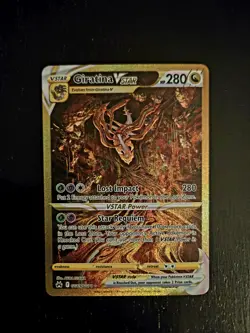 Pokemon Giratina VSTAR Secret Rare Full Art Holo GG69/GG70 Crown Zenith Card - Image 1