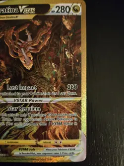 Pokemon Giratina VSTAR Secret Rare Full Art Holo GG69/GG70 Crown Zenith Card - Image 4