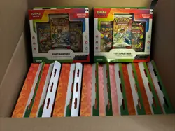 Pokemon TCG First Partner Illustration Collection Box Series 1 (LOT OF 5 SEALED) - Image 1