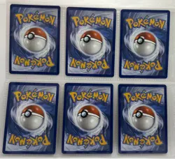 Pokemon TCG First Partner Illustration Collection Kanto Sinnoh Series 1 Set of 6 - Image 2