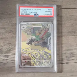 Pokemon Lairon 184/167 Illustration Rare Holo Twilight Masquerade PSA 10 110 HP - Image 1