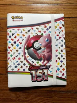 Pokemon Prismatic Evolution & 151 Set Of 2 Binder Only - Image 2